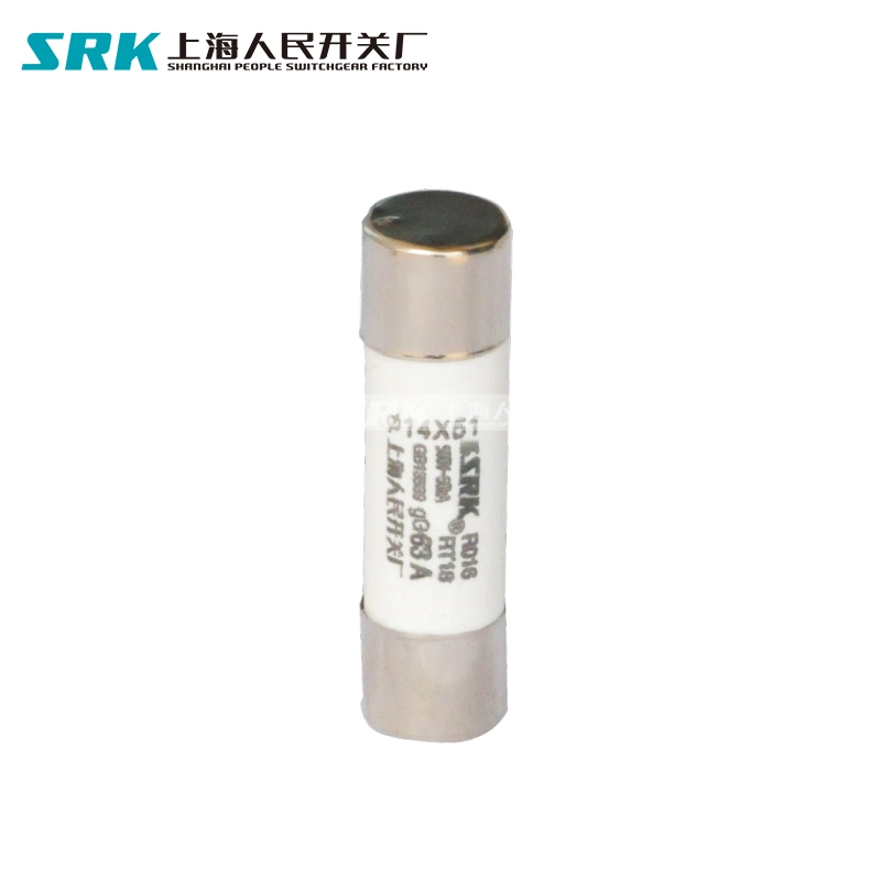 40-Year Factory Cylindrical Type RO14 R014 Rt19 0.5A 1A 3A 4A 6A 8A 10A 12A16A 8.5*31.5 Ceramic Cartridge Tube Fuse