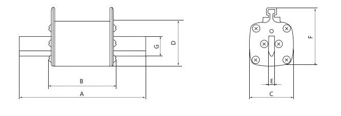 Rdt16 Series Powder Filled Cartridge Knife Type Contact Fuse