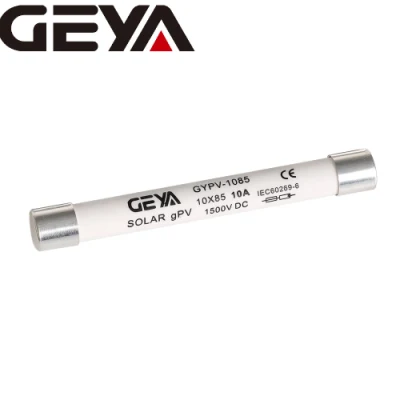 Предохранитель Geya Gypv-1085 1-32A 10x38 1000 В постоянного тока Солнечная система Держатель фотоэлектрического предохранителя DC 1000 В 1500 В