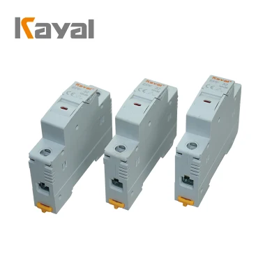 Kayal Manufacturing 12 В 48 В электрические предохранители 2A 4A 5A 10A 13A 15A 25A 63A PV DC плавкий предохранитель цена