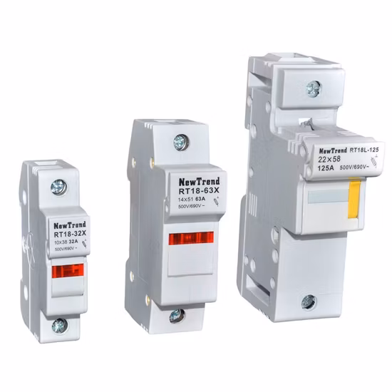 10X38 AC 500V 690V DC 1000V 1500V 1A 2A 4A 6A 8A 10A 12A 16A 20A 25A 32A 10X38mm Gg Am Ar Gpv AC или DC Солнечные фотоэлектрические Zylindrische Sicherung mit CE